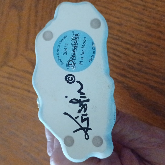 Dreamsicle M is for moon with box - Picture 2 of 6